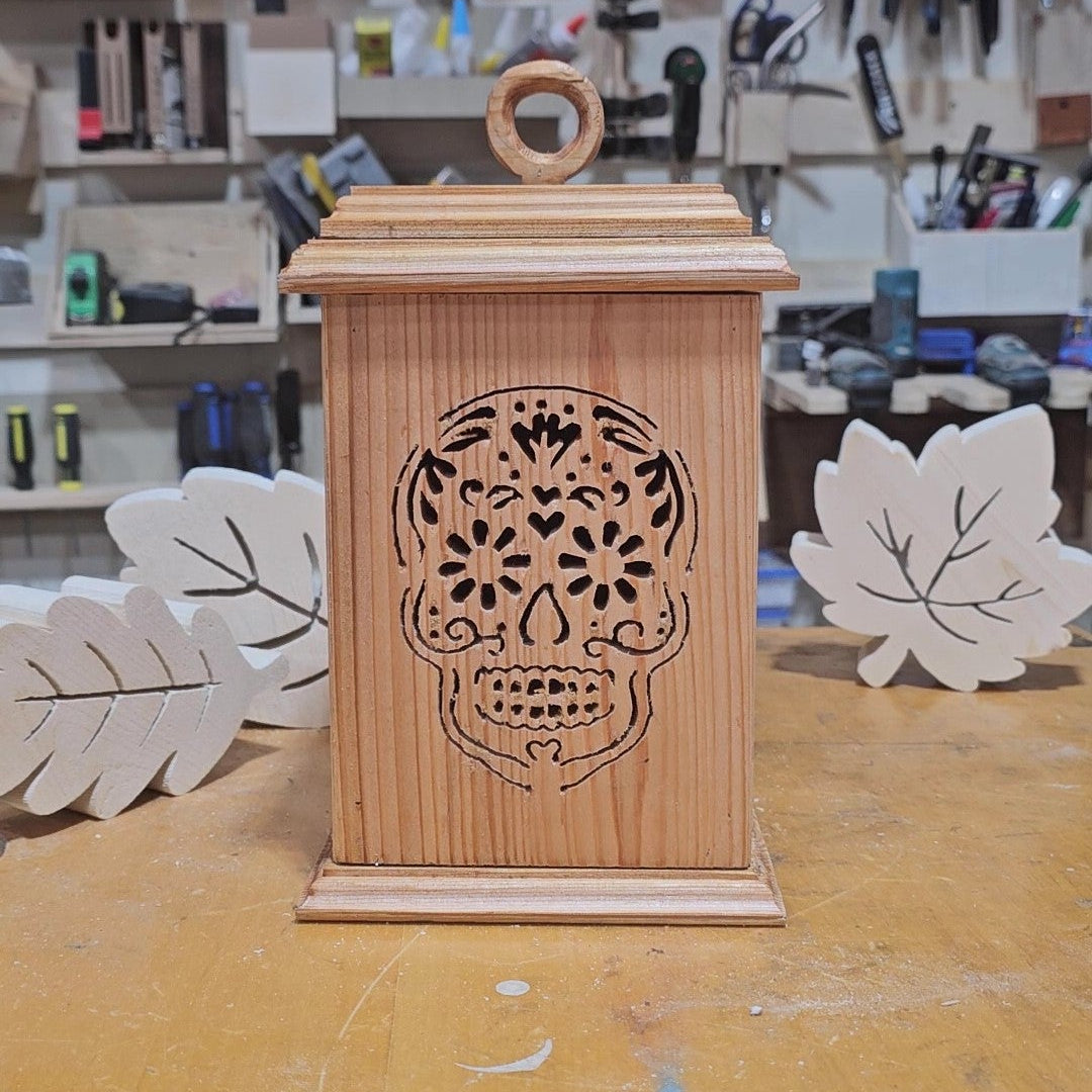 Día de los Muertos Lantern Box Build Plans